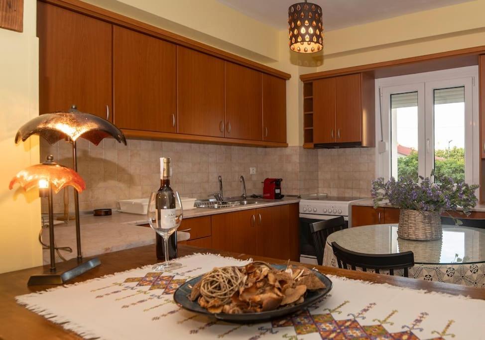 Ferienwohnung Μάνια Pythagóreion Exterior foto